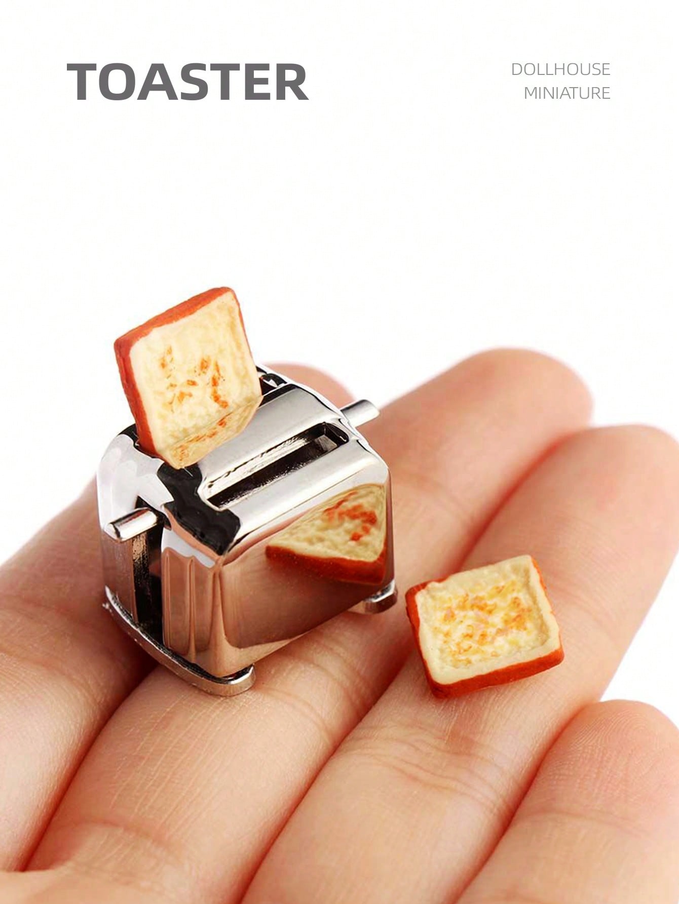 Kitchen Gadgets Small - Miniaturowy toster do domku dla lalek
