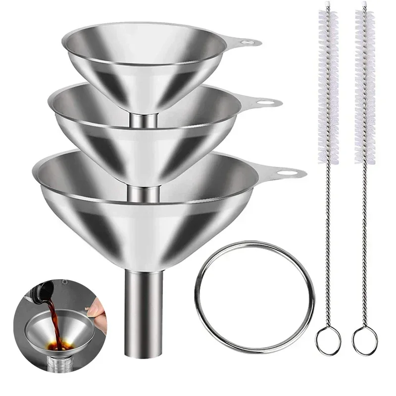 Kitchen Gadgets Small - 3/5 szt. Zestaw lejków kuchennych ze