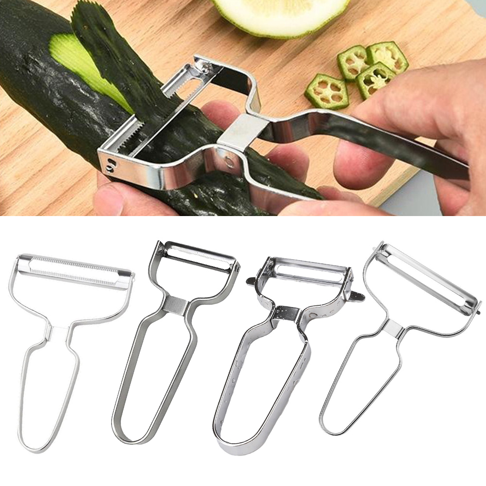 Kitchen Gadgets Hacks - 1szt Obieraczka do warzyw ze stali