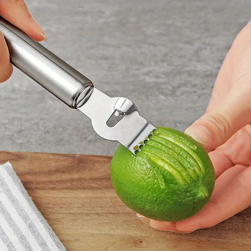 1 szt. Tarka do cytryn ze stal – Household Kitchen Gadgets Vegetable Cutter Silk Cutter recenzja i cena