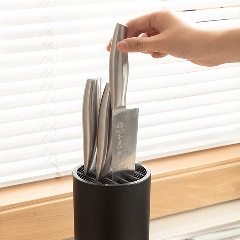 Stojak na noże z wkładką, orga – Kitchen Gadgets Hacks recenzja i cena