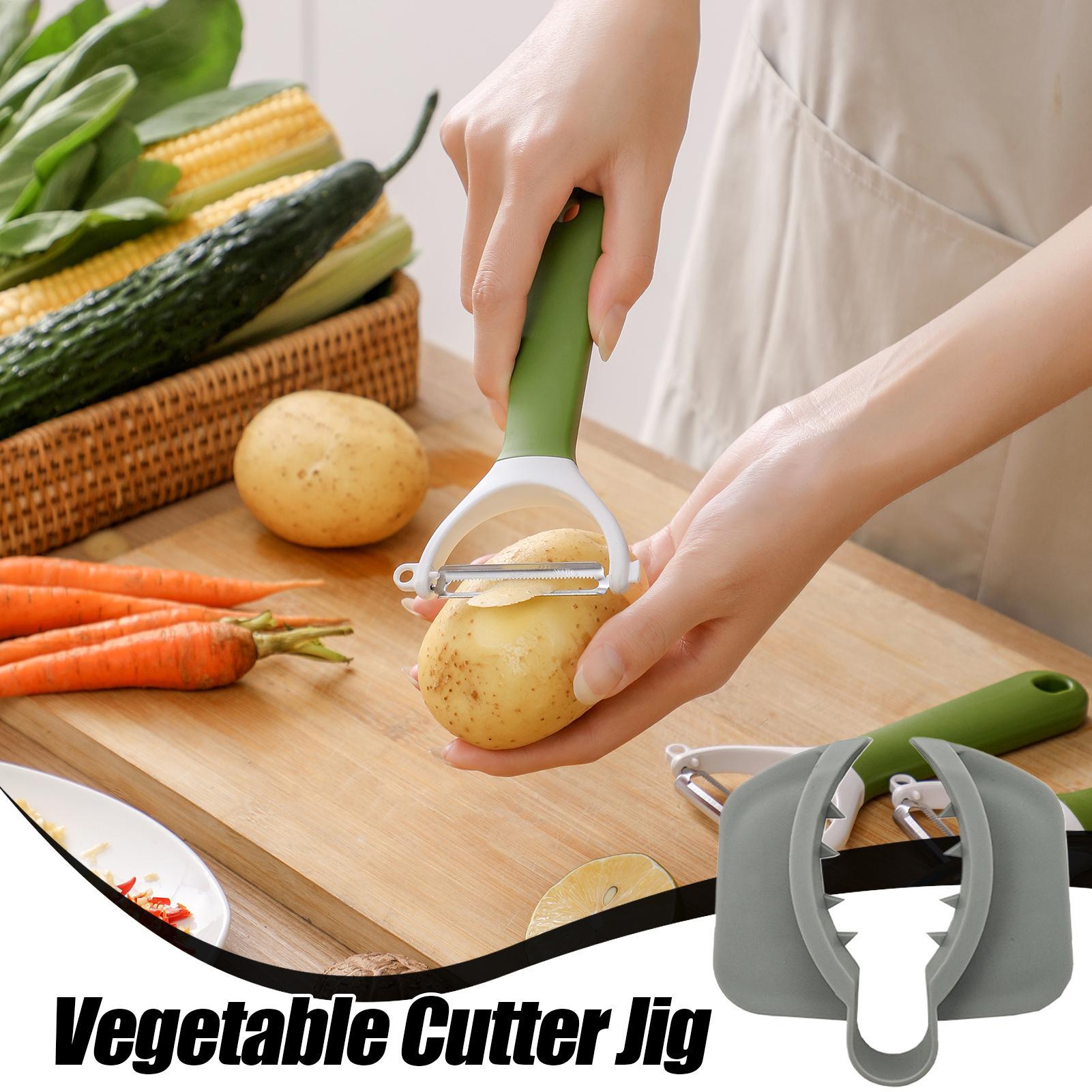 Antypoślizgowa szablonka do kr – Household Kitchen Gadgets Vegetable Cutter Silk Cutter recenzja i cena