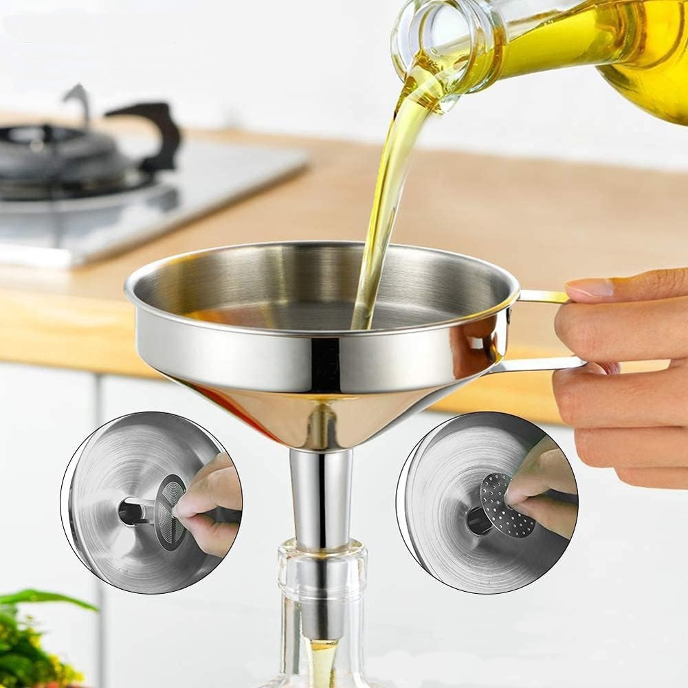 1 szt. Stalowy lejek do oleju  – Kitchen Gadgets Deals recenzja i cena