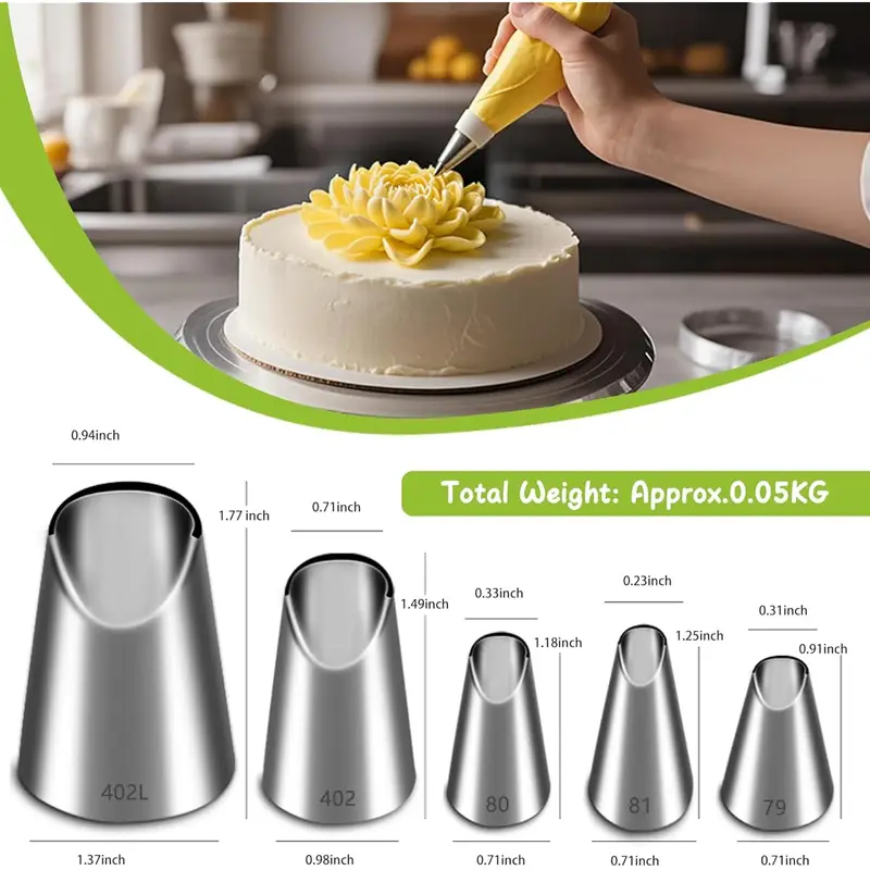 Zestaw 5 dysz ze stali nierdze – Kitchen Gadgets Deals recenzja i cena