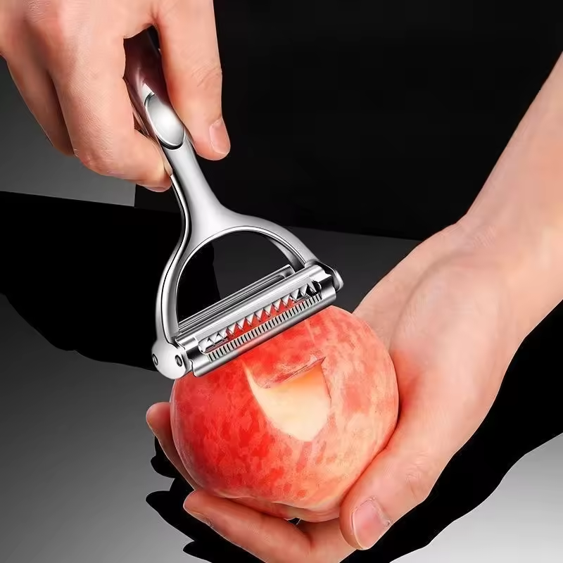 Obieraczka do warzyw ze stali  – Household Kitchen Gadgets Vegetable Cutter Silk Cutter recenzja i cena