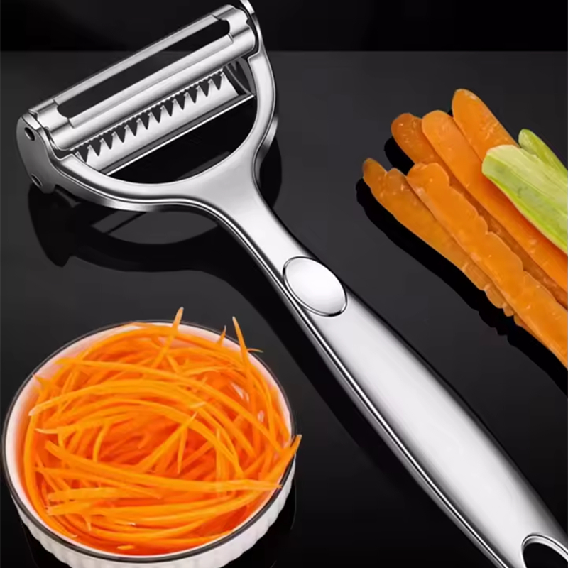 Obieraczka do warzyw ze stali  – Household Kitchen Gadgets Vegetable Cutter Silk Cutter recenzja i cena