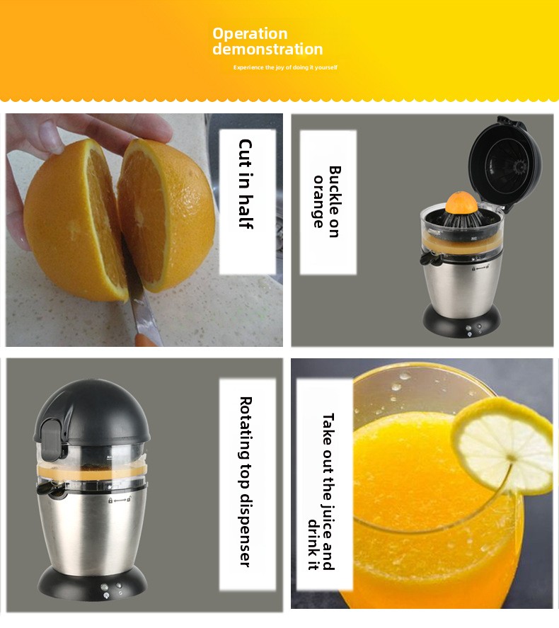 Elektryczna wyciskarka do cytr – Citrus Lemon Squeezer recenzja i cena