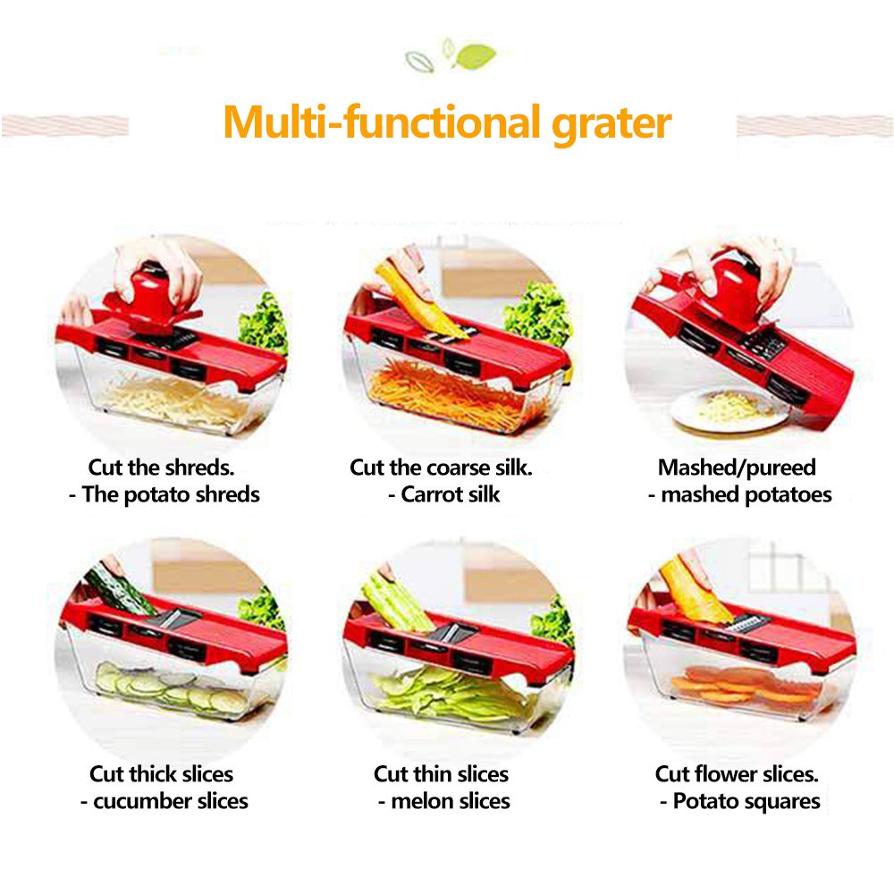 Krajalnica do warzyw ze stalow – Household Kitchen Gadgets Vegetable Cutter Silk Cutter recenzja i cena