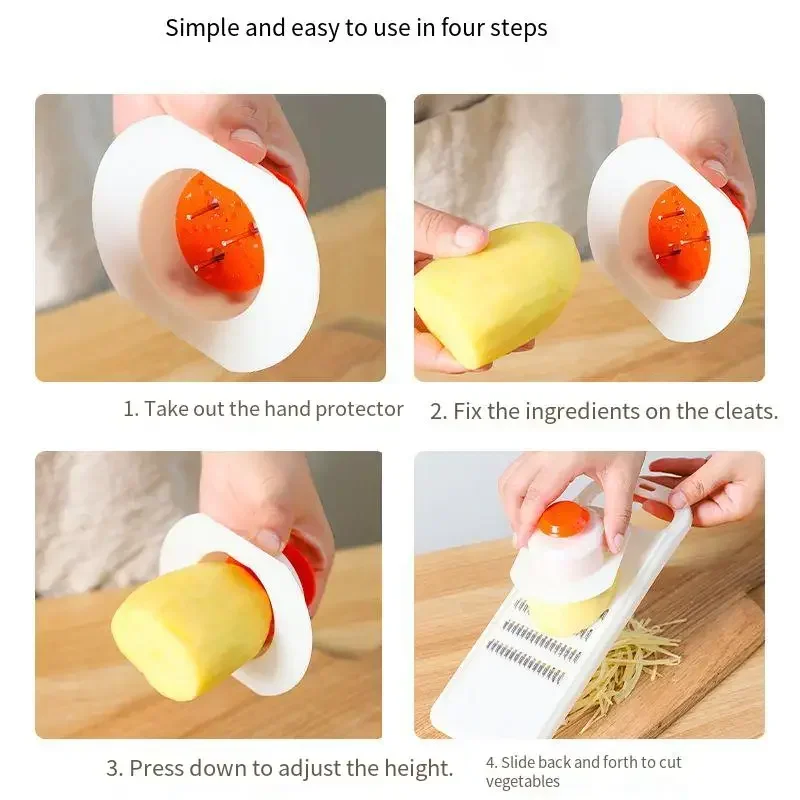 Tarka do warzyw Krajalnica do  – Household Kitchen Gadgets Vegetable Cutter Silk Cutter recenzja i cena