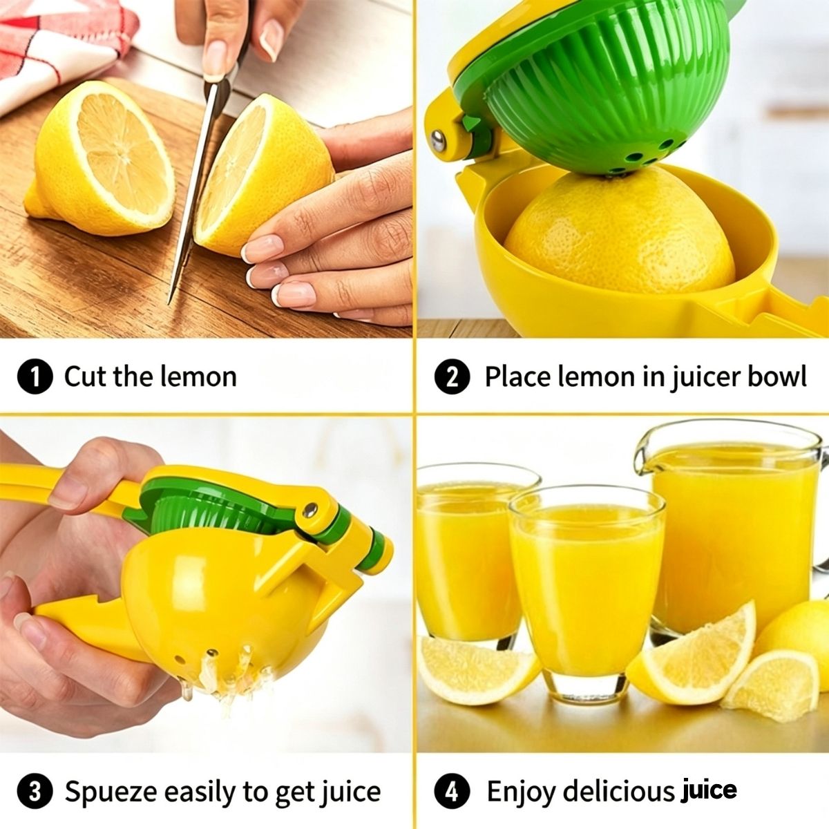 Metalowa prasa ręczna do cytru – Citrus Lemon Squeezer recenzja i cena
