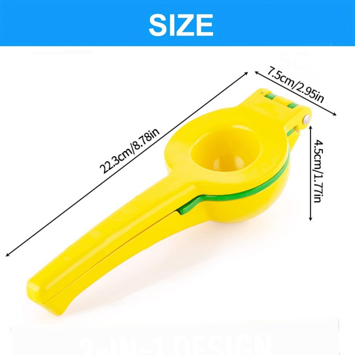 Metalowa prasa ręczna do cytru – Citrus Lemon Squeezer recenzja i cena