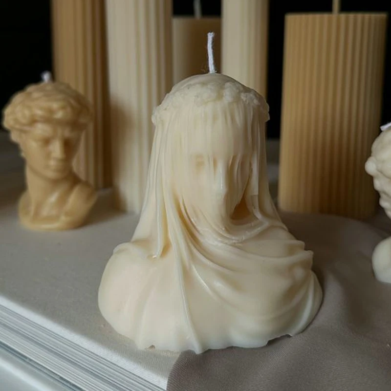 Veil Girl Candle Silicone Mold – Kitchen Gadgets For Mom recenzja i cena